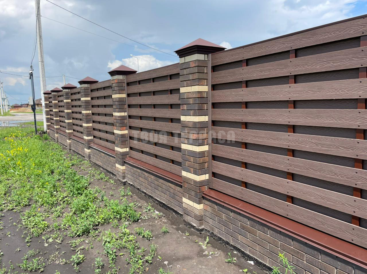 Забор из Бун в Белгородской области